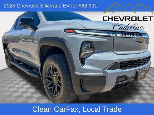 Slate Gray Metallic 2025 Chevrolet Silverado EV LT