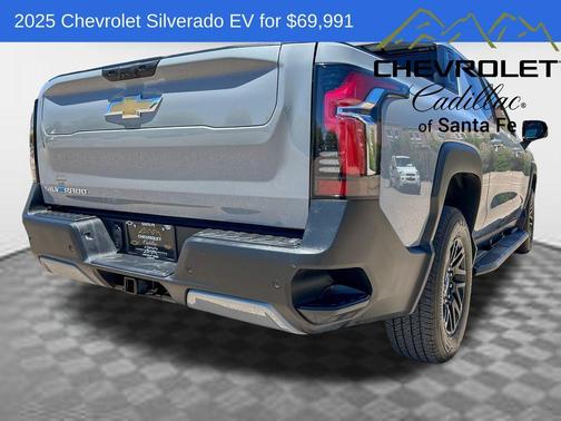 Slate Gray Metallic 2025 Chevrolet Silverado EV LT