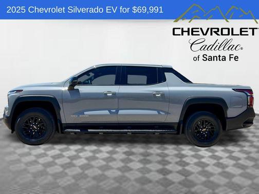 Slate Gray Metallic 2025 Chevrolet Silverado EV LT