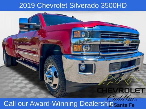 Red 2019 Chevrolet Silverado 3500 LTZ