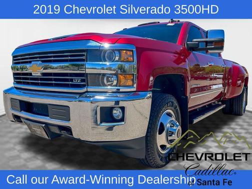 Red 2019 Chevrolet Silverado 3500 LTZ