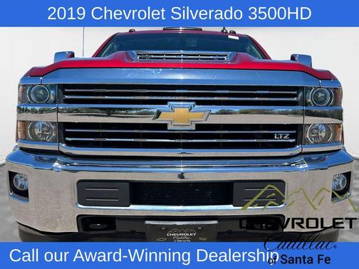 Red 2019 Chevrolet Silverado 3500 LTZ