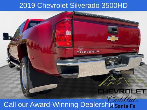 Red 2019 Chevrolet Silverado 3500 LTZ