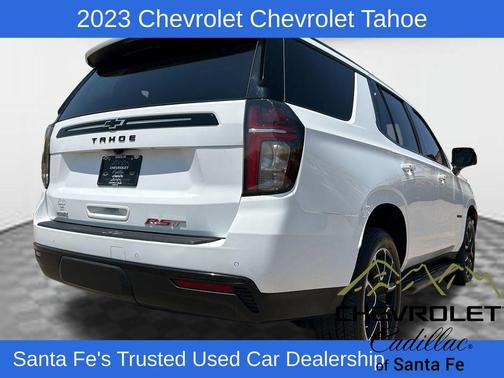 Summit White 2023 Chevrolet Tahoe RST