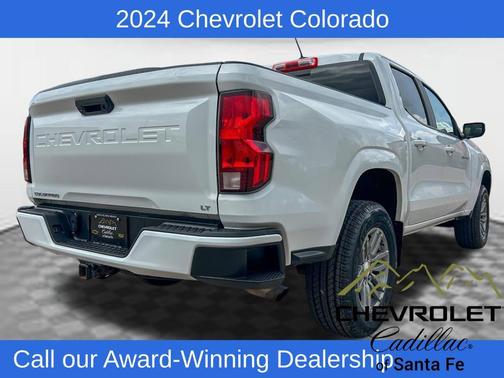 Summit White 2024 Chevrolet Colorado LT