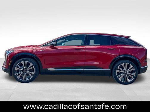 Radiant Red 2025 Cadillac OPTIQ Luxury