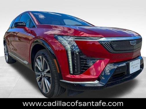 Radiant Red 2025 Cadillac OPTIQ Luxury