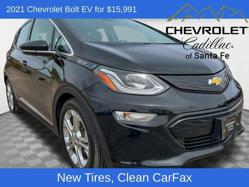 Mosaic Black Metallic 2021 Chevrolet Bolt EV LT