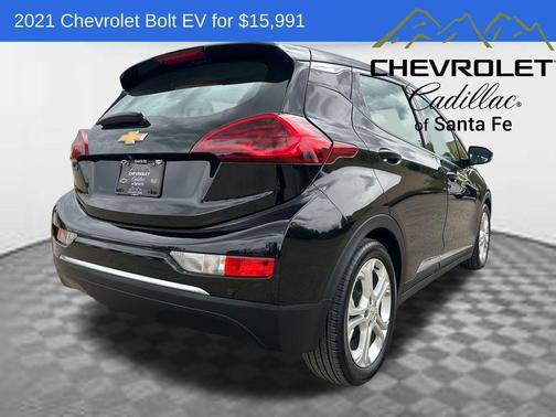 Mosaic Black Metallic 2021 Chevrolet Bolt EV LT
