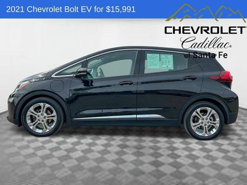 Mosaic Black Metallic 2021 Chevrolet Bolt EV LT