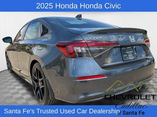 Black 2025 Honda Civic Hybrid