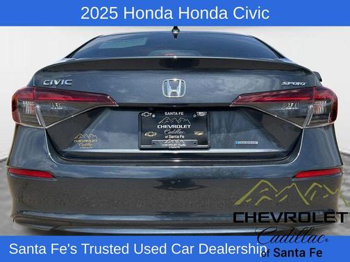 Black 2025 Honda Civic Hybrid