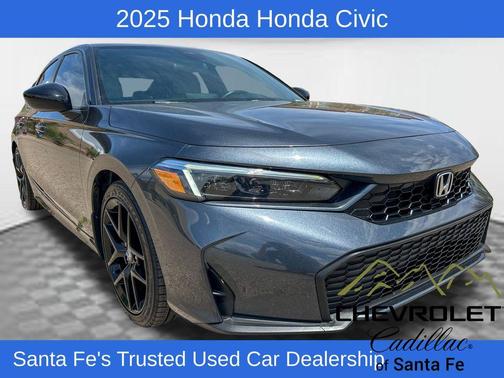Black 2025 Honda Civic Hybrid
