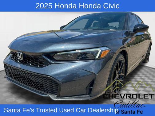 Black 2025 Honda Civic Hybrid