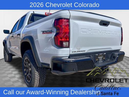 Summit White 2026 Chevrolet Colorado Trail Boss