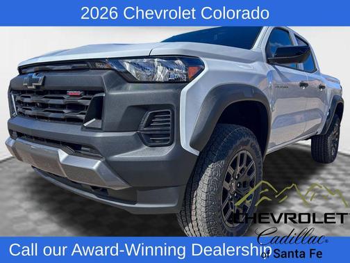 Summit White 2026 Chevrolet Colorado Trail Boss