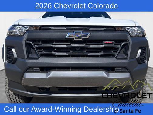 Summit White 2026 Chevrolet Colorado Trail Boss