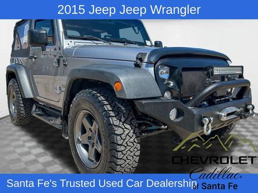 Billet Silver Metallic Clearcoat 2015 Jeep Wrangler Sport
