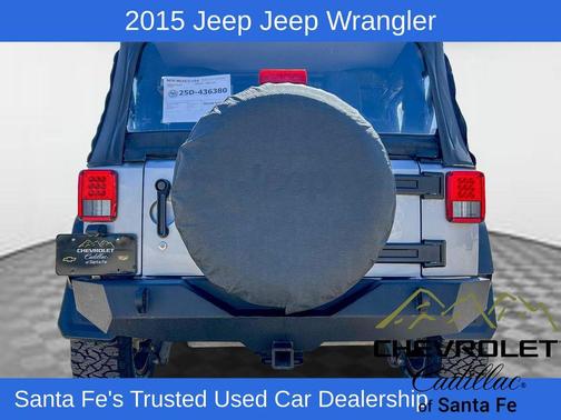Billet Silver Metallic Clearcoat 2015 Jeep Wrangler Sport