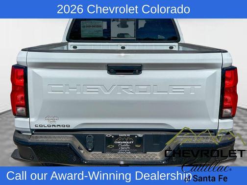 Summit White 2026 Chevrolet Colorado Z71
