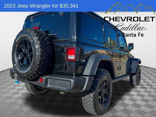Black Clearcoat 2023 Jeep Wrangler 4xe Base