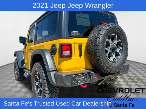Baja Yellow Clearcoat 2021 Jeep Wrangler Rubicon