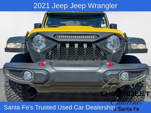 Baja Yellow Clearcoat 2021 Jeep Wrangler Rubicon