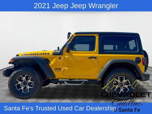 Baja Yellow Clearcoat 2021 Jeep Wrangler Rubicon