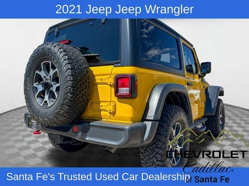 Baja Yellow Clearcoat 2021 Jeep Wrangler Rubicon