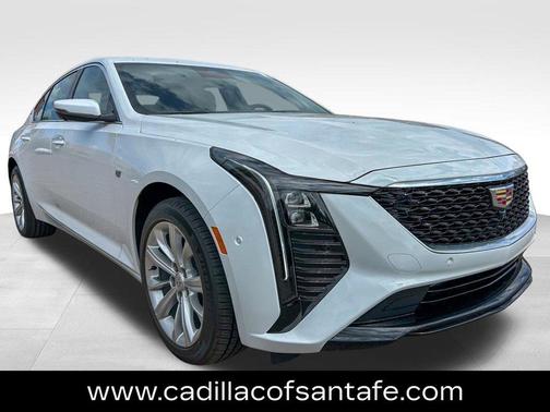 Summit White 2026 Cadillac CT5 Premium Luxury AWD