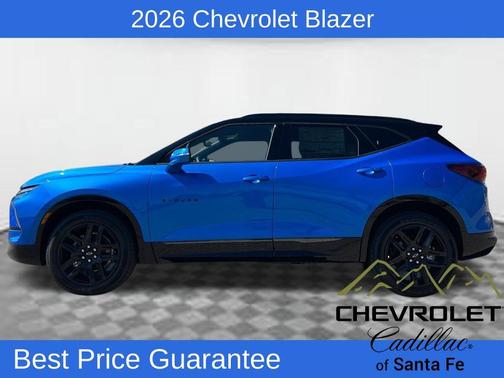 Rip Tide Blue 2026 Chevrolet Blazer RS