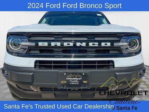 Oxford White 2024 Ford Bronco Sport Outer Banks