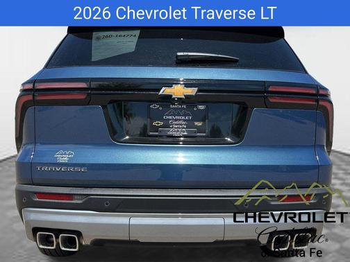 Lakeshore Blue Metallic 2026 Chevrolet Traverse LT