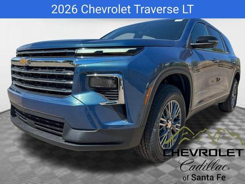 Lakeshore Blue Metallic 2026 Chevrolet Traverse LT