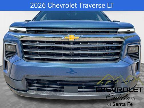 Lakeshore Blue Metallic 2026 Chevrolet Traverse LT