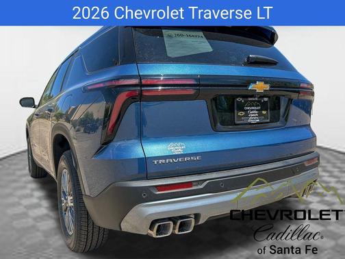 Lakeshore Blue Metallic 2026 Chevrolet Traverse LT
