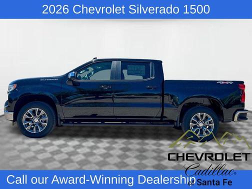 Black 2026 Chevrolet Silverado 1500 LT