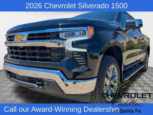 Black 2026 Chevrolet Silverado 1500 LT