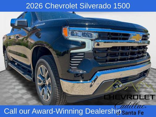 Black 2026 Chevrolet Silverado 1500 LT