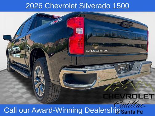 Black 2026 Chevrolet Silverado 1500 LT