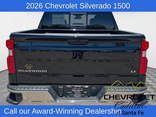Black 2026 Chevrolet Silverado 1500 LT