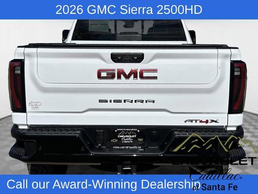Summit White 2026 GMC Sierra 2500 AT4X
