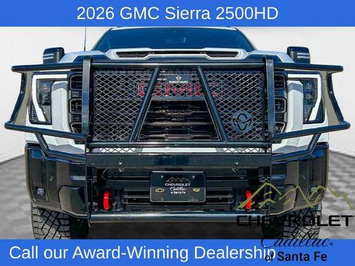 Summit White 2026 GMC Sierra 2500 AT4X