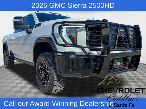 Summit White 2026 GMC Sierra 2500 AT4X
