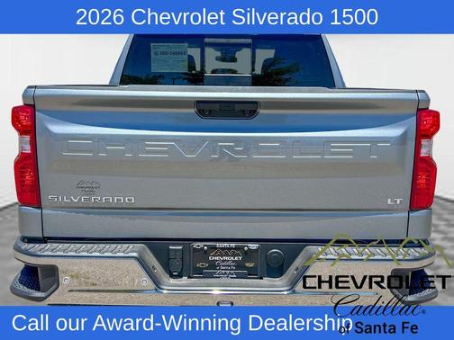 Sterling Gray Metallic 2026 Chevrolet Silverado 1500 LT