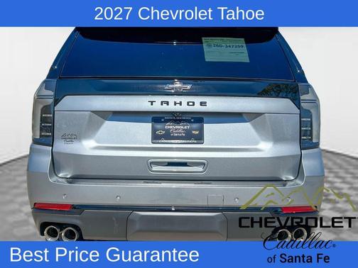 Sterling Gray Metallic 2027 Chevrolet Tahoe Z71