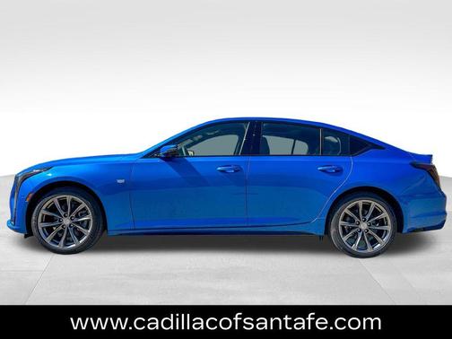 Coastal Blue Metallic 2026 Cadillac CT5 Sport AWD