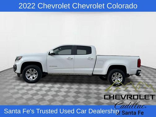 Summit White 2022 Chevrolet Colorado LT