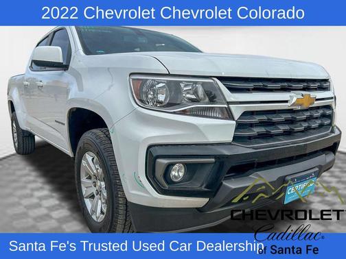 Summit White 2022 Chevrolet Colorado LT