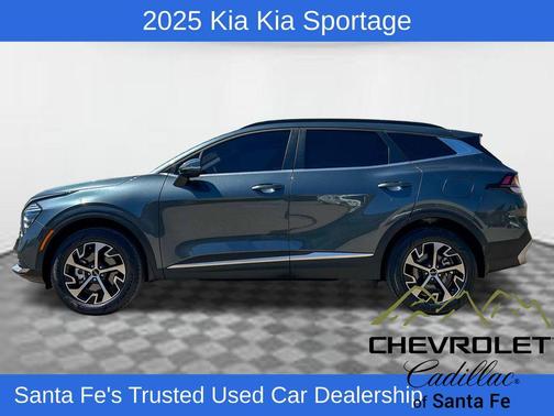 Gravity Gray 2025 Kia Sportage Hybrid EX